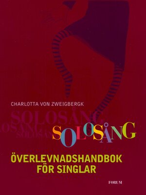 cover image of Solosång
